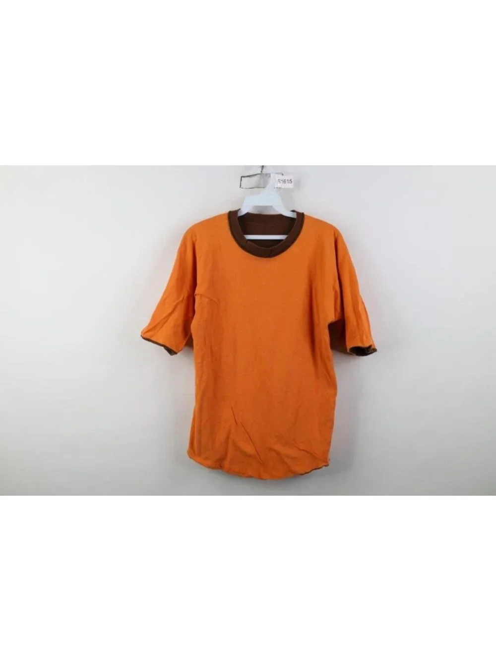 Vtg 70s Russell Athletic Mens M Double Thick Reversible Wrestling T-Shirt USA